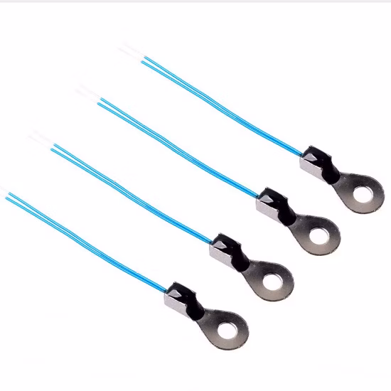 Temperaturkontrollierender schwarzer Epoxidkopf NTC-Thermistor 10k Mf52